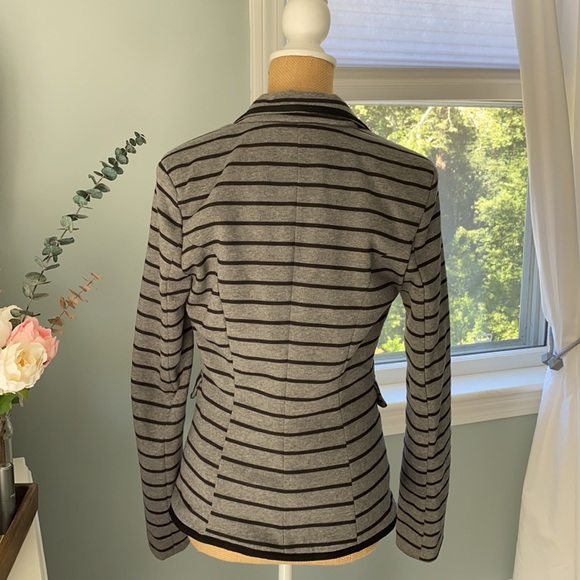 Paper Tee Striped Blazer Jacket - Picture 9 of 16